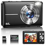 Digitalkamera 1080P Fotokamera 44MP Kamera Fotoapparat Tragbare...