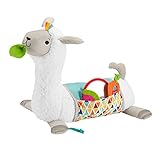 FISHER-PRICE 4-in-1 Lama Spielkissen - Hochwertiges Spielkissen für Babys...