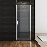 SONNI Duschkabine 86 x 185 cm Duschtür Pendeltür Duschabtrennung, NANO...