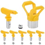 QWORK® Airless Düsenset Modelle 515/517519521/523/525, 6 Airless Düse...