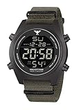 KHS Inceptor Black Steel Digital KHS.INCBSD.NSGO mit Natoband...