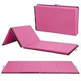 BestMassage Gymnastikmatte, 10,2 x 25,4 x 5,1 cm, 4 faltbare Matte,...