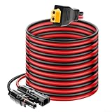 Solar-Verlängerungskabel, 10 AWG, reiner verzinnter Kupferdraht,...