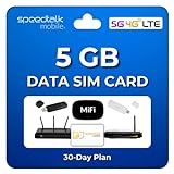 SpeedTalk Mobile Daten-SIM-Karten-Set für WiFi-Hotspot-MiFi-Modem...