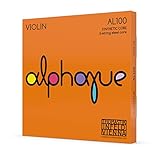 Thomastik 633485 Saiten für Violine ALPHAYUE Nylonkern, Satz 4/4 medium...