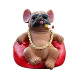 Sixfox Schüttelkopf Hund Für Auto, Harz Dekoration Wackeldackel...