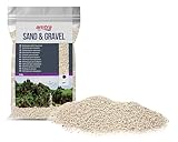 Amtra Ivory White Quartz – feiner weißer Quarz-Aquariensand, für Süß-...