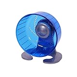 Rosewood Pico Laufrad für Hamster mit Ständer, blau