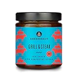 Ankerkraut Grill & Steak Sauce, für Barbecue, Fleisch, Saucen-Liebe im...