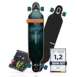 Sporterra Longboard [Sommer-Angebot] - Longboard Erwachsene und Jugendliche...