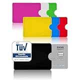 AntiSpyShop 7X RFID Schutzhüllen, TÜV geprüft, NFC Blocker -...