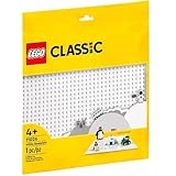 LEGO Classic Weiße Bauplatte, quadratische Grundplatte mit 32x32 Noppen...