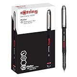 rOtring Rollerball Tintenroller | Nadelspitze (0,5 mm) für präzise Linien...