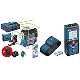 Bosch Professional 12V System Linienlaser GLL 3-80 CG (2x Akku, Ladegerät,...