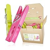 Luna® Wäscheklammern Plastik 50 Stück - Made in Austria - Wäscheklammer...