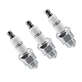 3 Stück RJ19LM Zündkerze 4-Takt Rasenmäher Spark Plug for Briggs &...