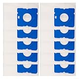 10 Stück Staubsaugerbeutel kompatibel für KVC 3221 A 700 7321 7324...