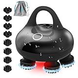 COMFIER Kopfhaut-Massagegerät mit 3 Knetmodi,IPX7 Wasserdichtes...