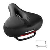 ROCKBROS Fahrradsattel Bequem Gelsattel Herren Damen Ergonomischer Breiter...