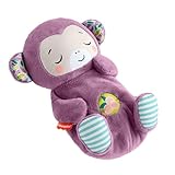 Fisher-Price Baby-Spielzeug Lila Schlummer-Affe, tragbare Plüsch-Spieluhr...