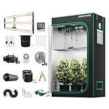 MARS HYDRO FC-4000 Growzelt Komplettset mit Samsung 301H EVO Led Grow Lampe...