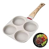 Eierpfanne, 4-Tassen-Antihaft-Eierpfanne – 4 Tassen...