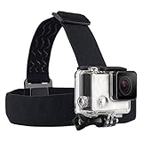 TEKCAM Kopfgurt Kopfhalterung Head Strap Kompatibel mit GoPro Hero 13 12 11...