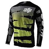 Radfahren Jersey Herren Mountainbike Motocross Jersey Langarm MTB...