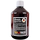 ISOLATECH Glycerin 99,5% 500ml Pharmaqualität made in Germany, gemessen...