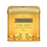 Twinings EARL GREY Schwarzer Tee lose in der Tee-Dose verfeinert mit...