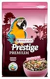 Versele-laga Prestige Premium Papageienfutter mit Vam, 2 kg, transparent