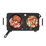 TZS First Austria Infrarot Keramik-Herdplatte doppelt | ALLE Topfarten |...