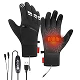 Beheizte Handschuhe – Mittens elektrisch, wasserdicht, wiederverwendbar,...