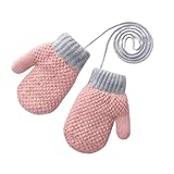 Zymoplas Gestrickte Fäustlinge, Babyhandschuhe, 12–18 Monate, Mädchen...