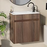 Bonnlo Waschbecken mit Unterschrank Waschtisch mit Unterschrank...