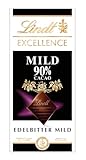 Lindt EXCELLENCE Mild 90 % Kakao - Milde Edelbitter-Schokolade | 100 g...