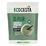 D-pur D-Tox Superfood (mit Chlorella, Spirulina und Grünkohl) biologisch...
