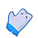 ZYMIADOU 1. Doppelseitige Fellpflege-Handschuhe für Hunde und Katzen,...