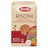 Barilla Risoni 300g | Aus roten Linsen, Kichererbsen und Erbsen, reich an...