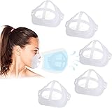 ACCROL 5/10 Stück 3D Maskenhalterung Maskenhalter, Halterung für Masken,...