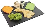 LAUBLUST Sehr Große Schieferplatte für Besondere Anlässe - 40 x 30 x 0,5...