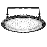 LED Werkstatt Deckenleuchte Werkstattleuchte LED UFO Industrielampe, SMD...