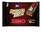 Tirma Waffeln dunkler Schokolade 70% Kakao | Ohne Zuckerzusätze| Geeignet...