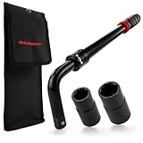 HASKYY Teleskop Radmutternschlüssel Set 355-530mm Verlängerbar 1/2 Zoll...