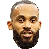 Bryan Mbeumo (Beard) Maske aus Karton