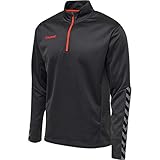 Hummel Herren Hmlauthentic Half Zip Sweatshirt, Asphalt, L EU