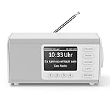 Hama DAB Radio mit DAB+/DAB und FM DR1000DE (Digitalradio mit großem...