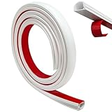 1m Kabelkanal Weiß Selbstklebend, flexibler Kabelkanal flexibel,...