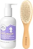 Bee Nature - Milchschorf-Set - Bio-Babyshampoo und Holzbürste -...