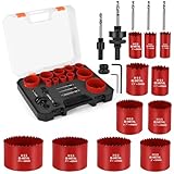 Gaethra M42 Bimetall Lochsägen Set – 19-tlg. Dosenbohrer &...